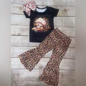 Baseball Bell Bottom Set
